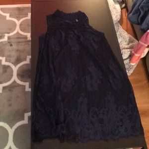 XS TARGRT BLUE LACE DRESS